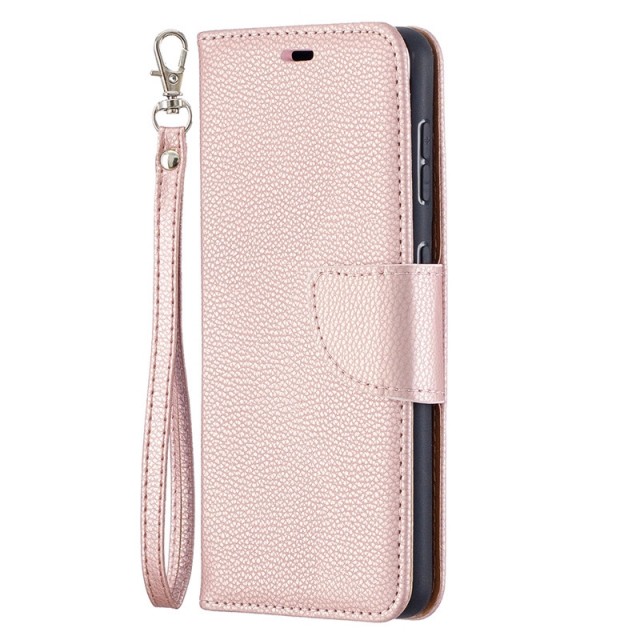 Lommebok deksel for Samsung Galaxy S21 5G Roségull