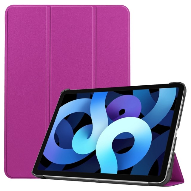 Deksel Tri-Fold Smart til iPad Air 4 (2020)/Air 5 (2022) lilla