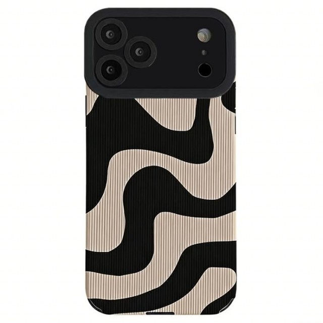 Fashion Deksel for iPhone 18 Pro - Zebra Mønster