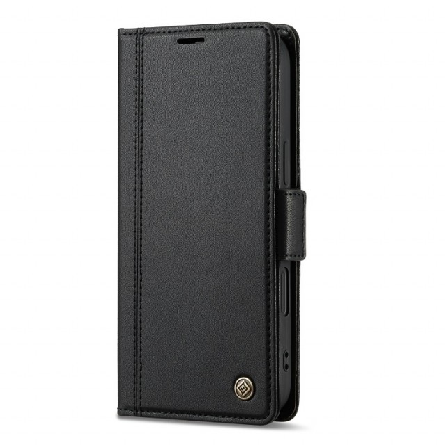 LC.IMEEKE Lommebok deksel for iPhone 16 svart