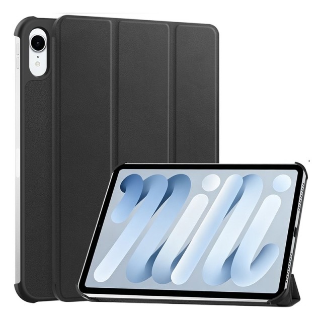 Deksel Tri-Fold Smart iPad Mini 8 (2026) svart