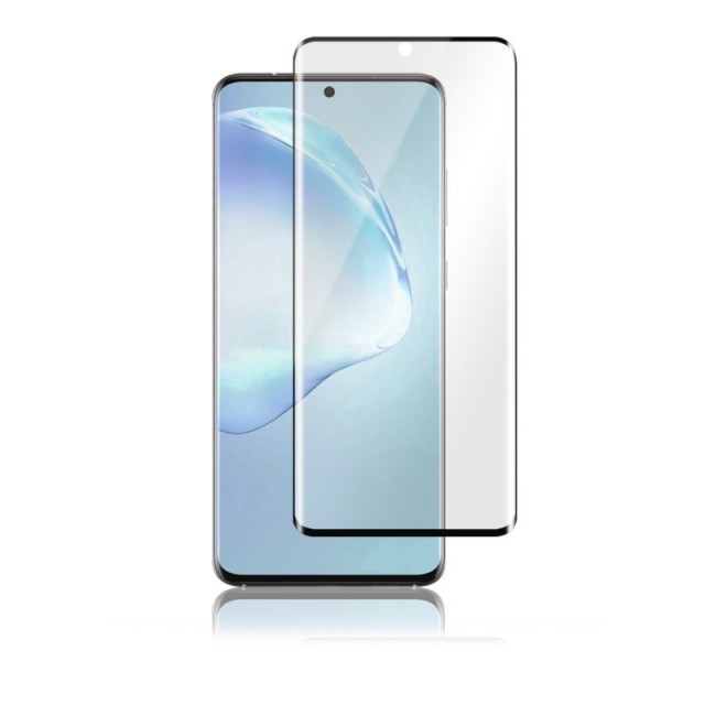 Panzer Premium skjermbeskyttelse Curved Samsung Galaxy S20 Ultra svart kant