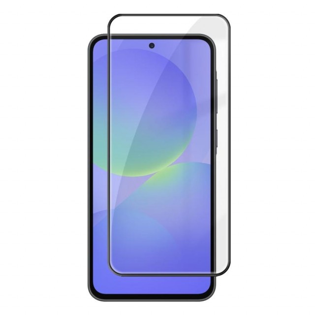 Kalebol herdet Glass skjermbeskytter Samsung Galaxy A37 5G svart kant