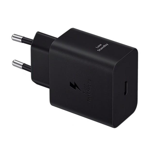 Samsung hurtiglader USB-C Vegglader 45W - Svart