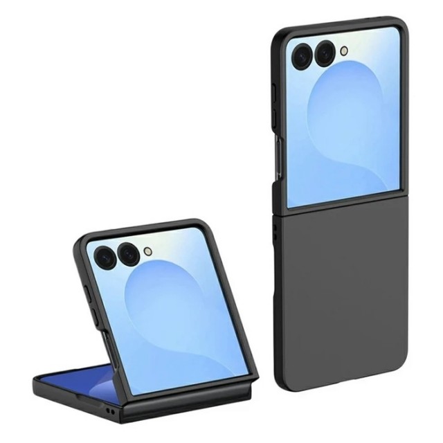Tech-Flex Deksel Skin Feel til Samsung Galaxy Z Flip 8 5G svart