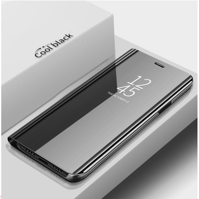 Mirror View Flip deksel Huawei P Smart (2019)/Honor 10 Lite Svart