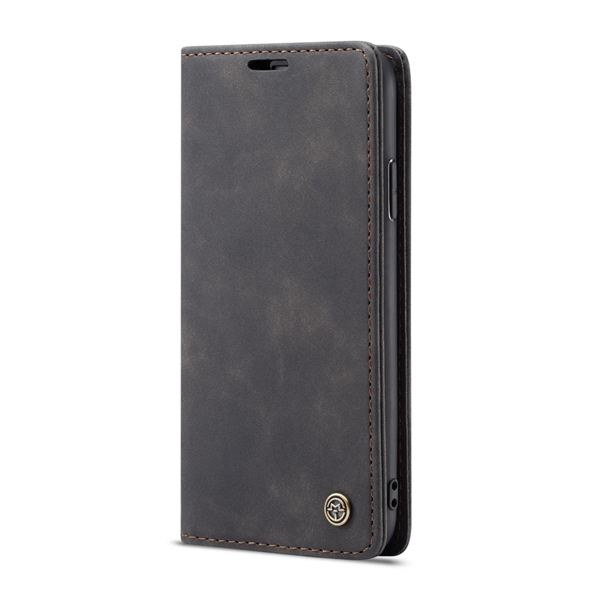 CaseMe flip Retro deksel for iPhone X/XS svart