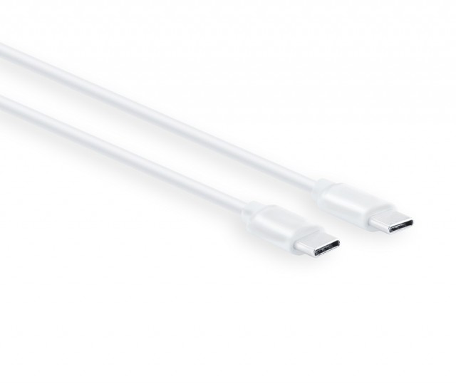 Key USB Type USB-C - USB-C Kabel 45W 1m - Hvit