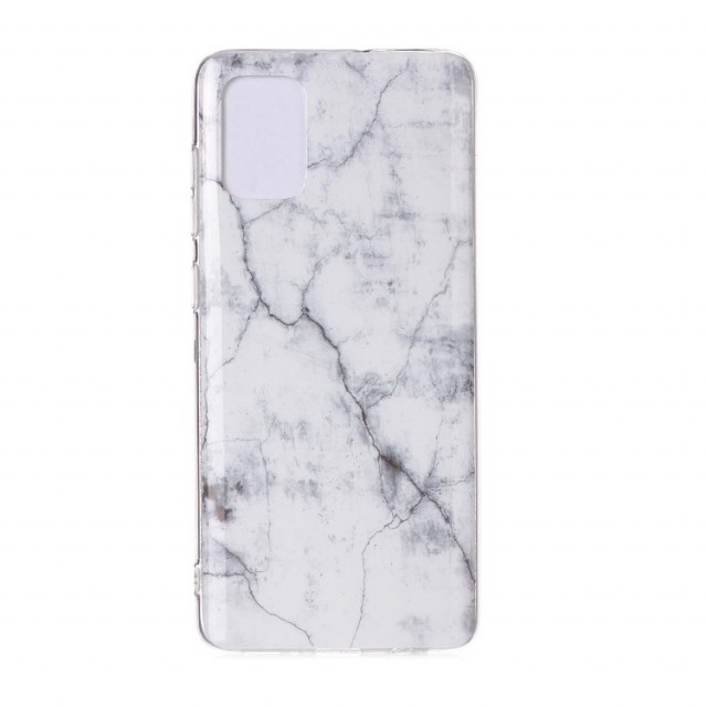 Fashion TPU Deksel Samsung Galaxy A02s - Marmor