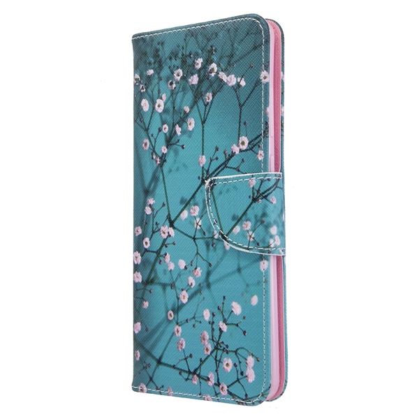 Lommebok deksel for Samsung Galaxy S20 Ultra - Rosa blomster
