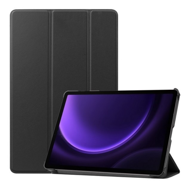 Deksel Tri-Fold Smart til Samsung Galaxy Tab S9 FE svart