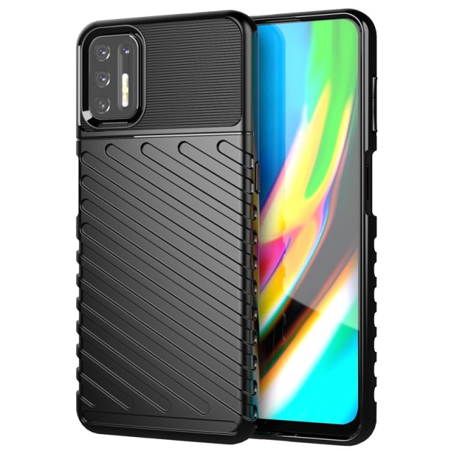 Thunder TPU Deksel Motorola Moto G9 Plus svart