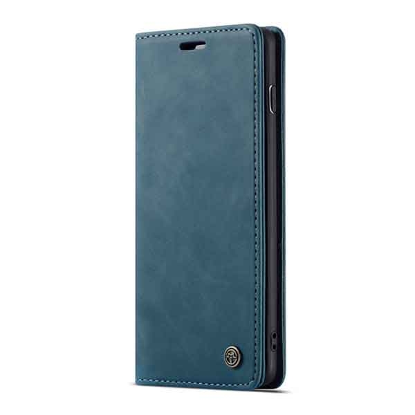 CaseMe Retro flip deksel for Samsung Galaxy S10+ Plus blå