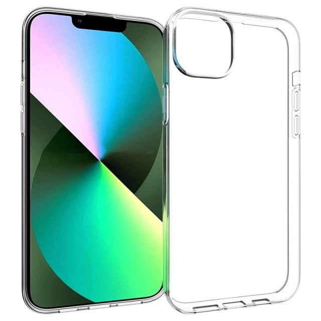 Tech-Flex TPU Deksel for iPhone 14 Plus Gjennomsiktig