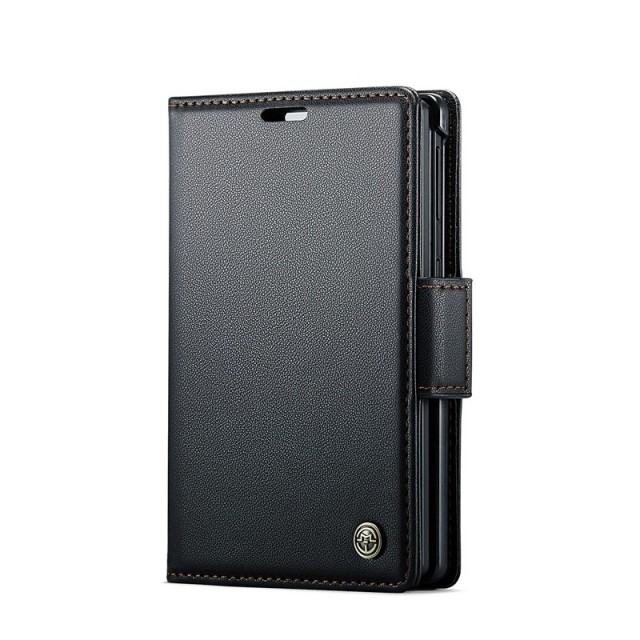 CaseMe Lommebok deksel for iPhone Duo Svart