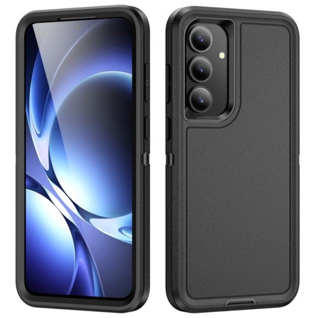 Tech-Flex deksel Vannbestandig Samsung Galaxy S25 FE 5G svart