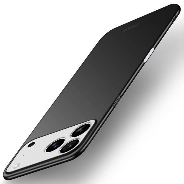 MOFI Shield Slim Frosted deksel til iPhone 17 Pro svart