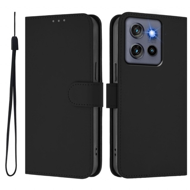 Lommebok deksel for Motorola Edge 50 Neo 5G svart