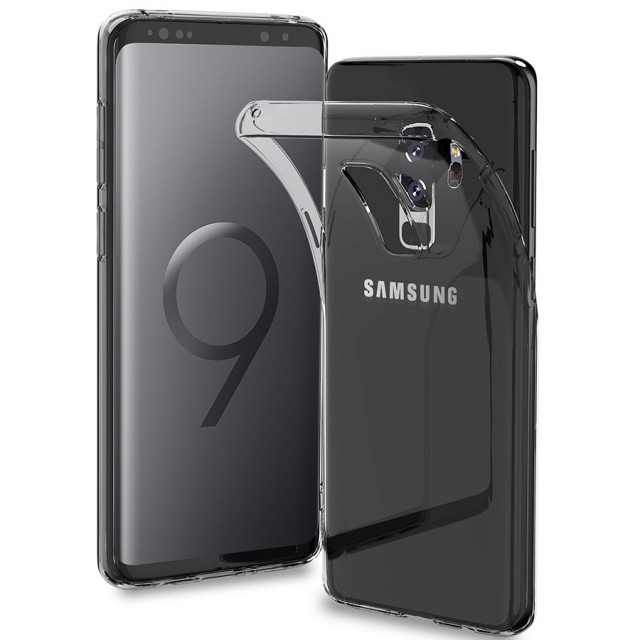 Tech-Flex TPU Deksel for Samsung Galaxy S9 Gjennomsiktig