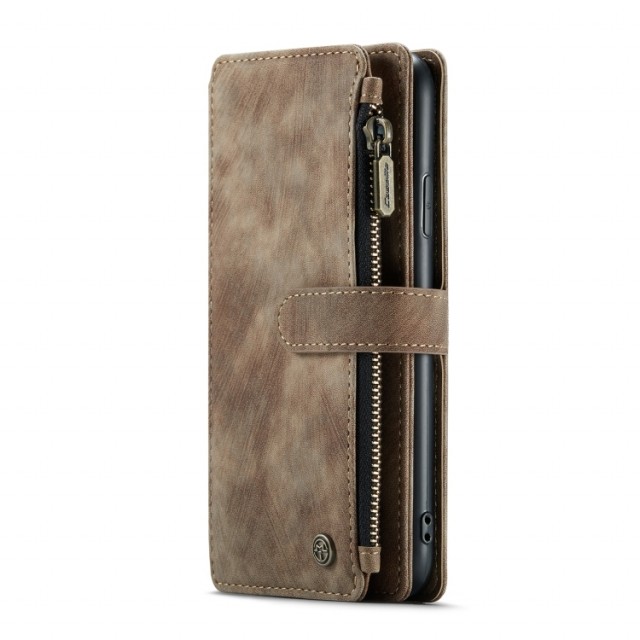CaseMe multifunksjonell Lommebok deksel iPhone 11 brun