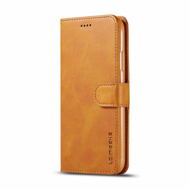 LC.IMEEKE Lommebok deksel for iPhone 11 Pro cognac