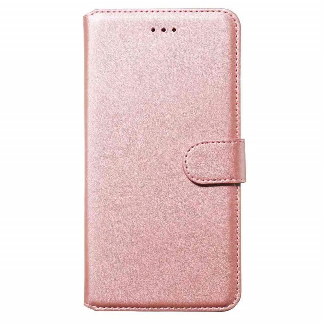 Lommebok deksel for iPhone X/XS Roségull