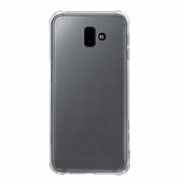 Tech-Flex TPU Støtsikkert Deksel for Galaxy J6 plus (2018) Gjennomsiktig