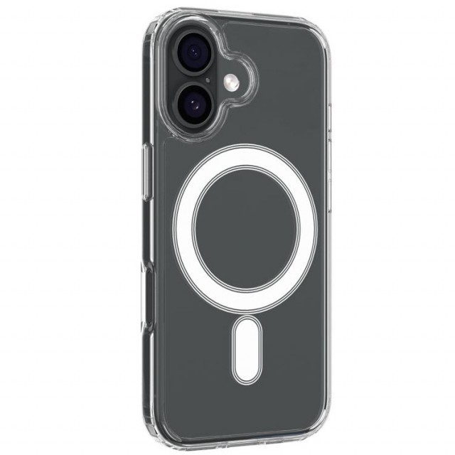 Tech-Flex TPU Deksel iPhone 17 MagSafe Gjennomsiktig