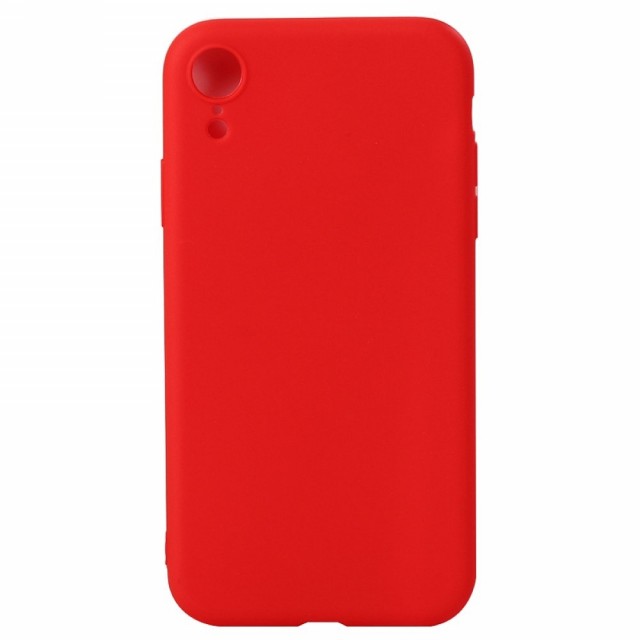Tech-Flex TPU Deksel Frosted til iPhone XR rød