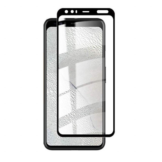 Herdet glass skjermbeskytter Google Pixel 4 svart kant