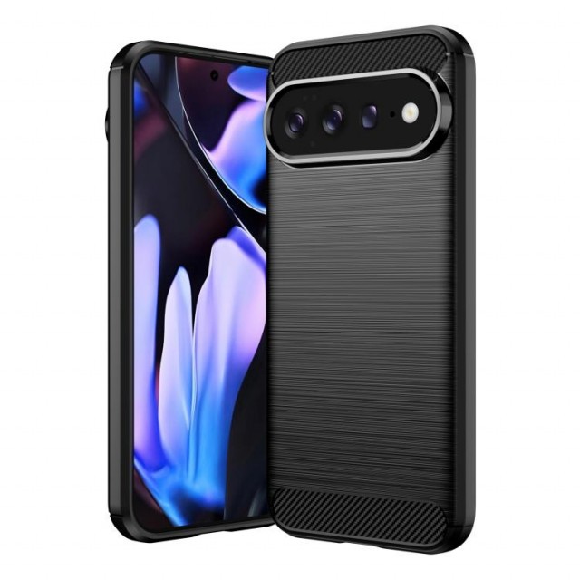 Tech-Flex Deksel karbonfiber Google Pixel 10 Pro XL 5G svart