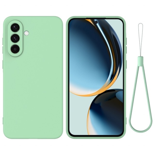 Tech-Flex silikon Liquid Deksel til Samsung Galaxy A56 5G - Grønn