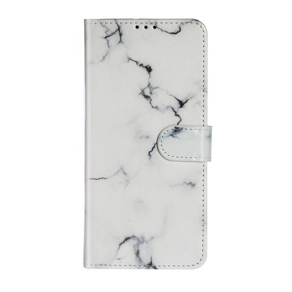 Lommebok deksel for Samsung Galaxy S20+ plus hvit marmor