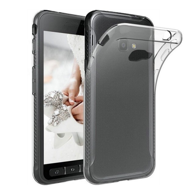 Tech-Flex TPU Deksel for Samsung Xcover 4/4S Gjennomsiktig