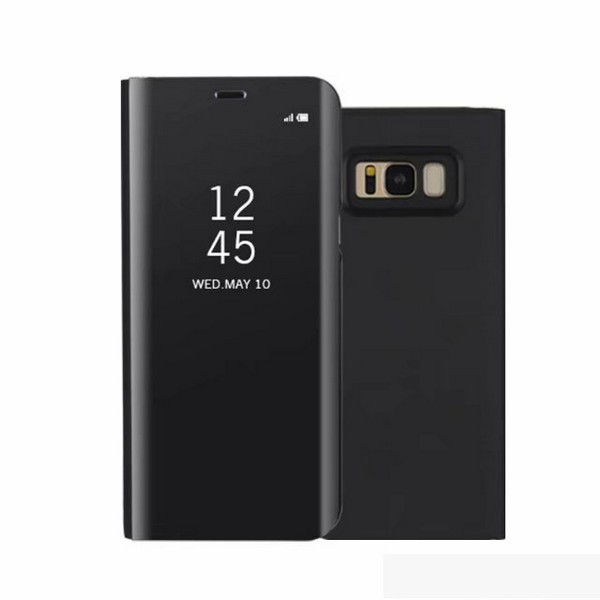Lux Mirror View Flip deksel Samsung Galaxy S8 svart