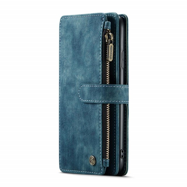 CaseMe multifunksjonell Lommebok deksel iPhone 11 Pro Max blå