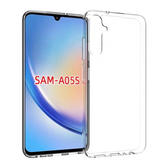 Tech-Flex TPU Deksel for Samsung Galaxy A05s Gjennomsiktig