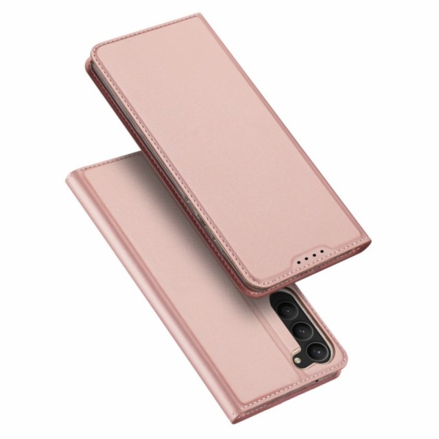 Dux Ducis Skin Pro Series Flip deksel Galaxy S23 5G Roségull