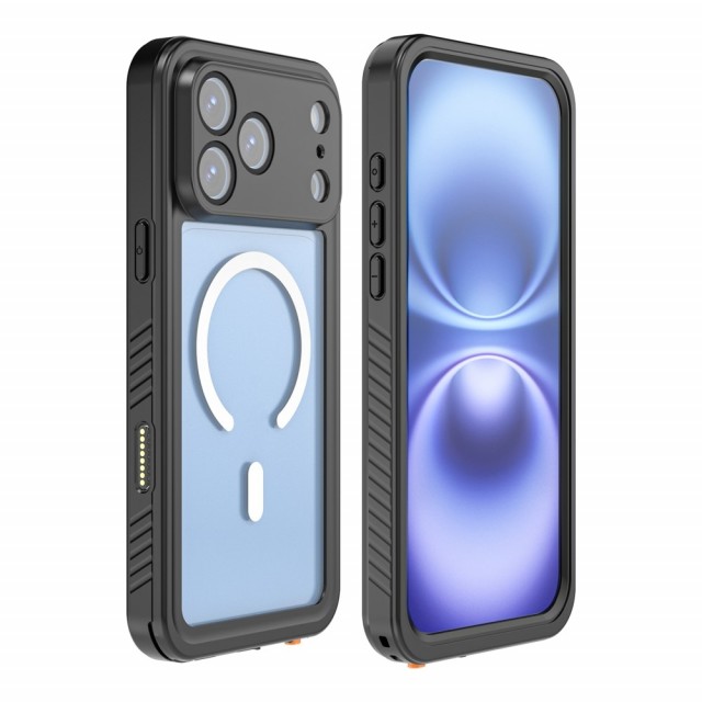 Redpepper Deksel Vanntett IP68 iPhone 18 Pro Max MagSafe svart