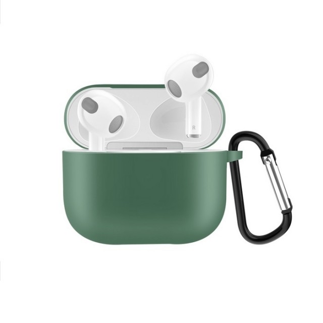 Silikondeksel til Apple AirPods 3 grønn