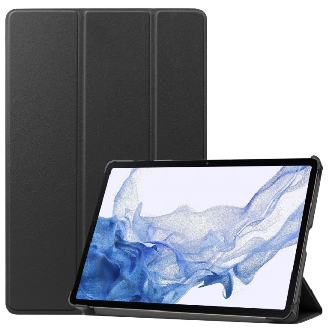 Deksel Tri-Fold Smart til Galaxy Tab S9 svart