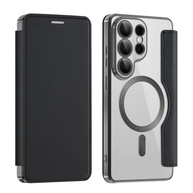 Tech-Flex Flip deksel Samsung Galaxy S26 Ultra 5G MagSafe Svart