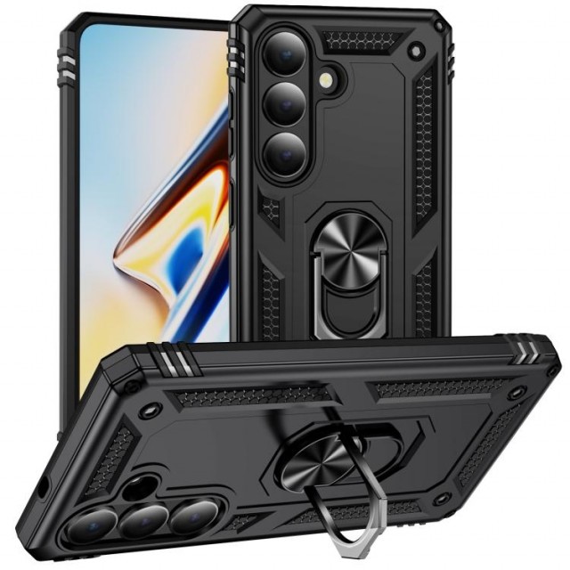 Tech-Flex Deksel med Ring Grep Samsung Galaxy S26 5G svart