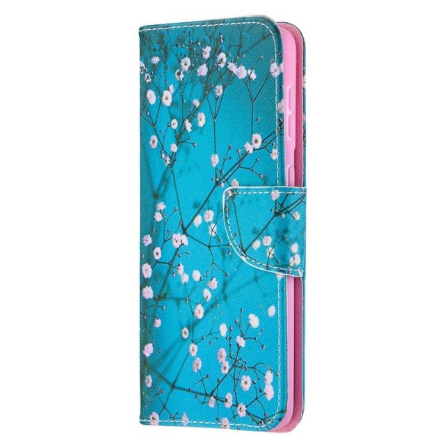 Lommebok deksel for Samsung Galaxy S21+ plus 5G - Rosa blomster