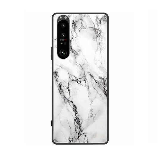 Fashion TPU Deksel Sony Xperia 1 IV - Marmor