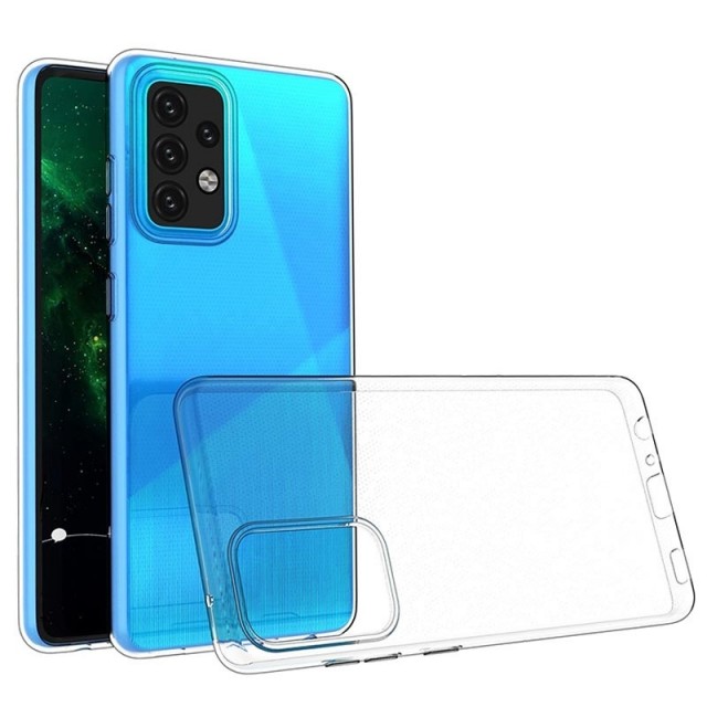 Tech-Flex TPU Deksel for Samsung Galaxy A52 4G/5G/Galaxy A52s Gjennomsiktig