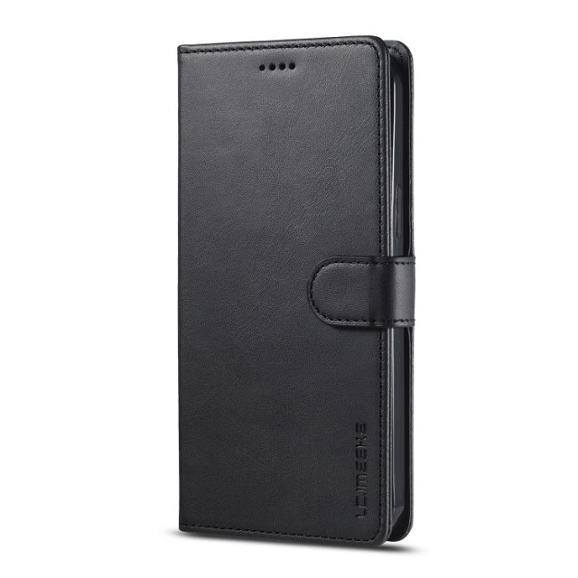 LC.IMEEKE Lommebok deksel for iPhone 12 / 12 Pro svart