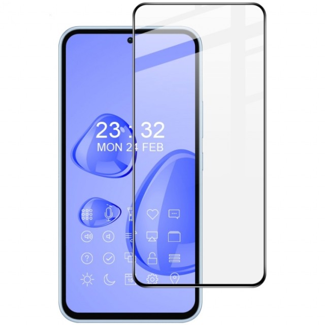 IMAK Herdet Glass skjermbeskytter Samsung Galaxy A54 5G svart kant