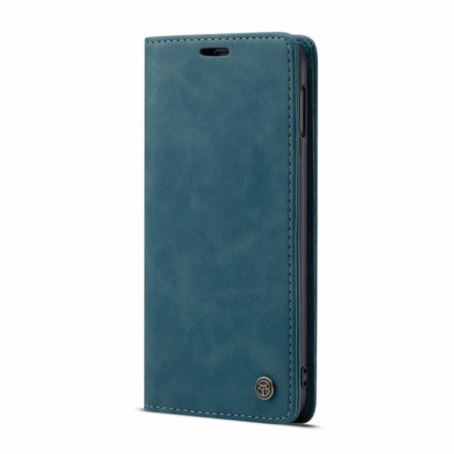 CaseMe Retro flip deksel for Samsung Galaxy S10e blå