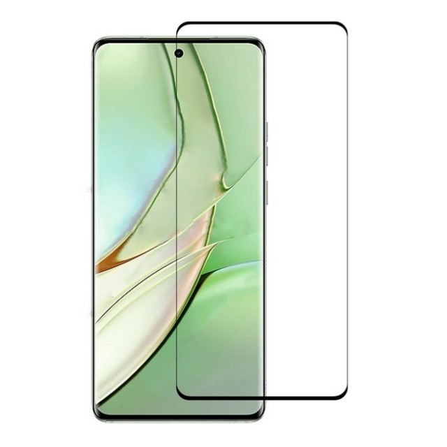 Herdet glass 3D skjermbeskytter Motorola Edge 40 5G svart kant